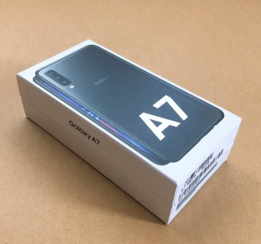 【新品未開封】Galaxy A7 ブラック 64 GB SIMフリー