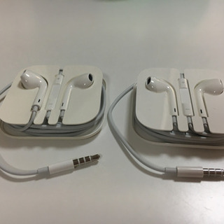 未使用品　iPhone  純正イヤホンの画像