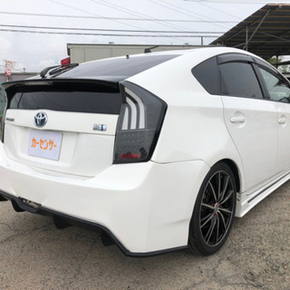 車検付 乗って帰れる！30プリウス後期型 修復歴無 内外装良好 機関良好 カスタム多数 タイヤ新品 TV 18インチアルミ 支払総額55万円★★の画像