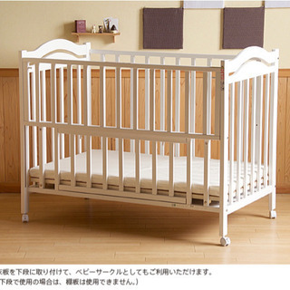 SLEEPYベビーベッド　美品の画像