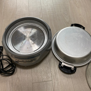 ホットプレート　クックプレート　鍋の画像