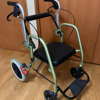 【介護】[美品]車椅子・歩行器/次世代歩行車NOPPO/中古