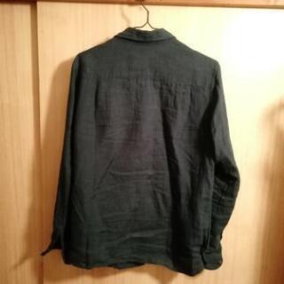 UNIQLO　リネンシャツの画像