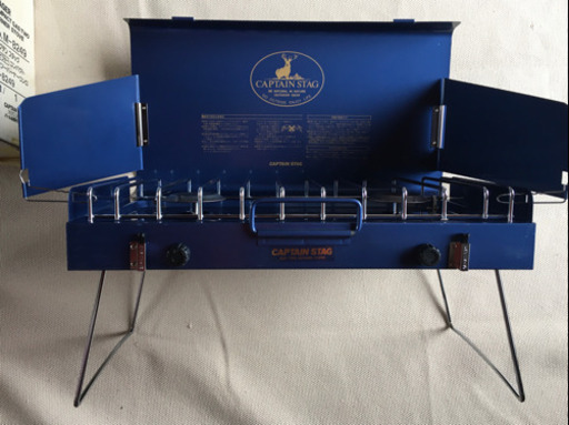 キャプテンスタッグ　ツーバーナー　美品
