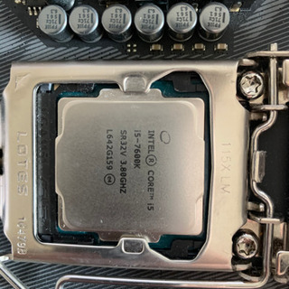 i5-7600k CPU + ASUS Strix 270Z ITX マザーボード