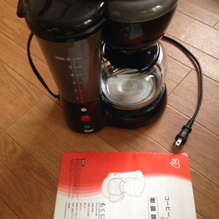 アイリスオーヤマ　コーヒーメーカーの画像