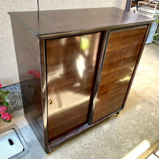 決まりました　和風　昭和な靴箱　レトロの画像
