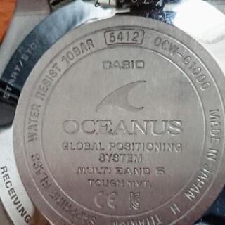 取引中【大幅値下げ】CASIO オシアナス  ＯＣＷ－Ｇ１０００の画像