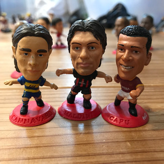 値下げ！サッカー選手11個セットの画像