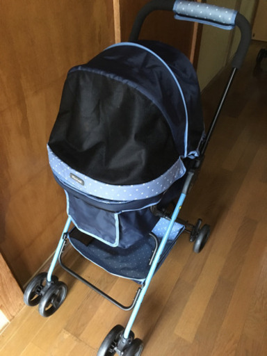 リッチェル ペットカート ブルー