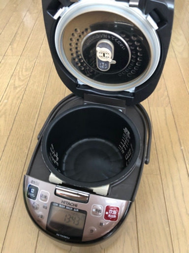 【商談中】【美品】日立　炊飯器　圧力