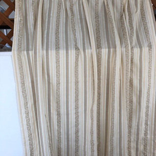 半間用カーテン2枚の画像