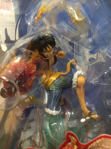 【フィギュア】ワンピース　ルフィ（ゴムゴムの火拳銃）（フィギュアーツゼロ）