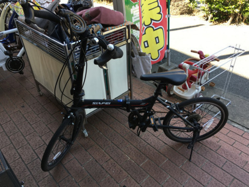 美品 SIA-FEI 20インチ 折り畳み自転車 ロードバイク