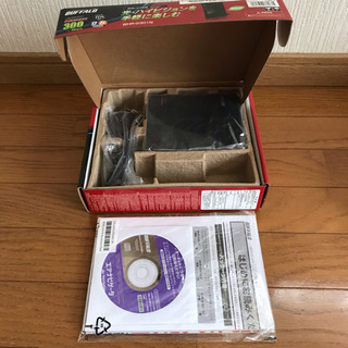美品！ 無線 LAN親機 BUFFALO AirStation WHR-G301Nの画像