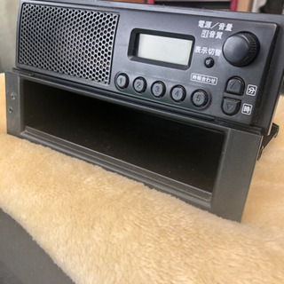 軽トラ　純正スピーカー付きラジオ　キャリー
