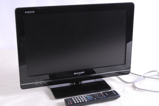 2449  SHARP シャープ AQUOS アクオス LC-19K5 液晶テレビ 19インチ 2011年製 B-CASカード（赤） リモコン付属 愛知県岡崎市 直接引取可　エビス