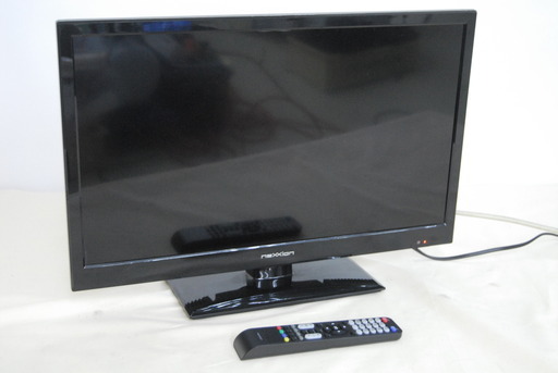 2451 NEXXION WS-TV2451B 24V型 地上デジタルLED液晶テレビ 24インチ 2015年製 B-CASカード（赤） リモコン付属 愛知県岡崎市 直接引取可 エビス