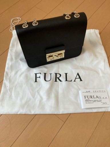 FURLA メトロポリス　ショルダーバッグ　ブラック