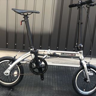 【全国配送可能】超！軽量 7.8kg アルミ 折り畳み自転車　レジェリア14 車にもラクラク