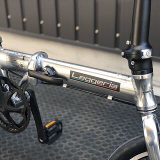 【全国配送可能】超！軽量 7.8kg アルミ 折り畳み自転車　レジェリア14 車にもラクラク