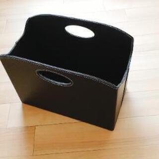 【東急ハンズ】マガジンラック(BOX) ブラウン