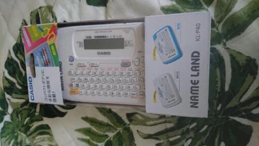 カシオ  ネームランド  テプラ