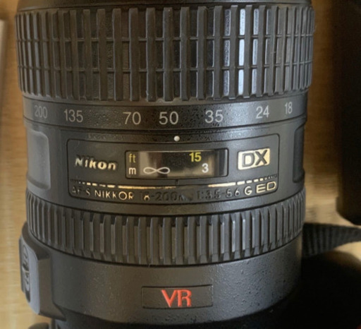 【※元箱は写真参照】ニコン 一眼レフ Nikon D3300 AF-S DX VR 18-200mm F3.5-5.6G 中古レンズ、収納ケース、収納バック他