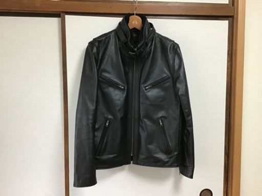 値下げ〜バイクジャンパー本革LLですがMサイズ
