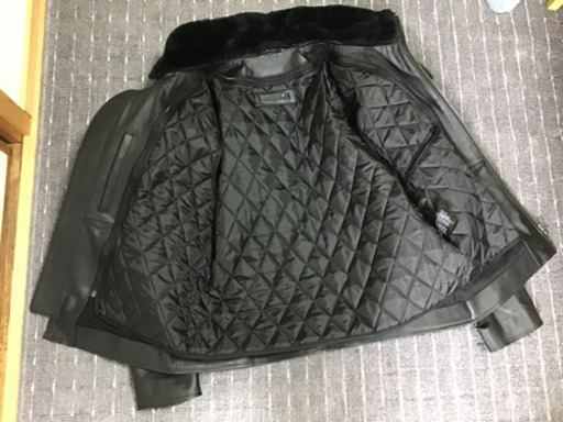 値下げ〜バイクジャンパー本革LLですがMサイズ