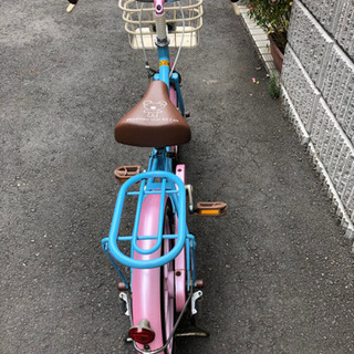 １６インチ女の子用自転車(ガレージ保管)の画像