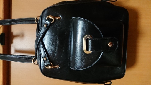 新品　黒 3way バックバック・ハンドバック・ショルダーバッグ