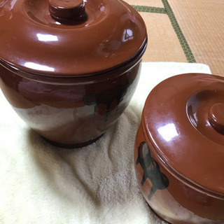 漬物用　かめの画像