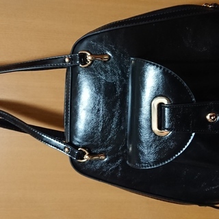 新品　黒 3way バックバック・ハンドバック・ショルダーバッグの画像
