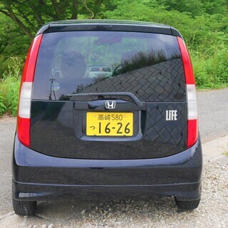 全コミコミ価格　ライフ　ターボ　ＥＴＣ　ターボタイマー　・車検3年2月・下取り、不動車、廃車、交換可能・陸送￥安！の画像