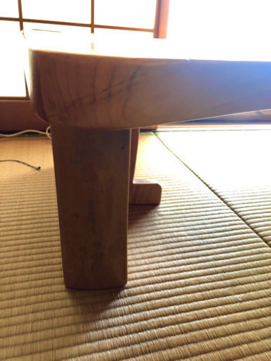 一枚板のテーブルトップ　別途テーブル脚もあり