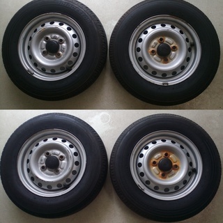 ダイハツ純正 12インチホイール 4本 + 145R12 LT ...