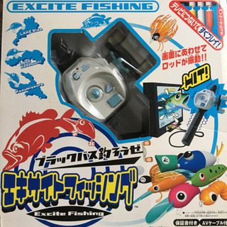 エキサイトフィッシング　ブラックバス釣ろうぜ　●TVゲーム●