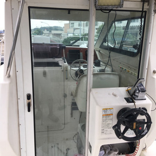 ヤマハYF23EX エンジン150馬力　ボート　船　の画像