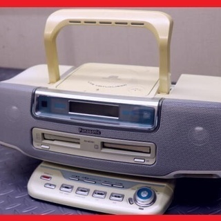 中古】 パナソニック MDラジカセ ホワイト RX-MDX81-W