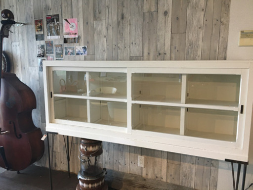 アンティーク　キャビネット　中古