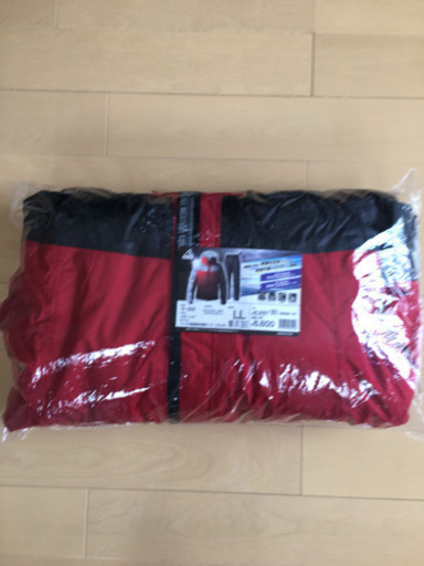 希少 イージス浸透防水防寒スーツ リフレクト  新品 希少のL  赤