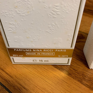 新品未使用　NINA RICCI（ニナリッチ）香水15mlの画像