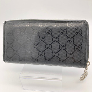 GUCCI グッチ 長財布 インプリメ ラウンドファスナー インターロッキング