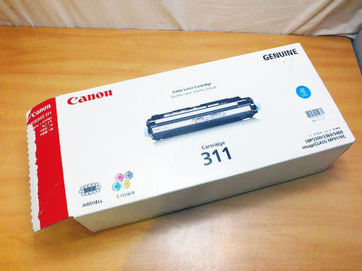 【苫小牧バナナ】新品 Canon キャノン 純正 トナーカートリッジ311 青色 シアン CRG-311CYN