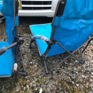 【無料】BBQ 運動会等に　折り畳みイス　ちょっと低め。の画像