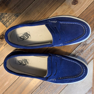 VANS ペニー ローファー スリッポン スニーカー 28 スウェードの画像