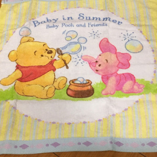 ディズニーウォッシュタオル2枚新品の画像