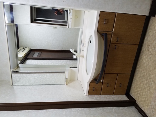 三面鏡洗面台【INAX】間口1200  品番EMT-120H