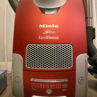 お値下げしました★掃除機 Miele ミーレ S4580 ExcelHuman  フィルター等付きの画像